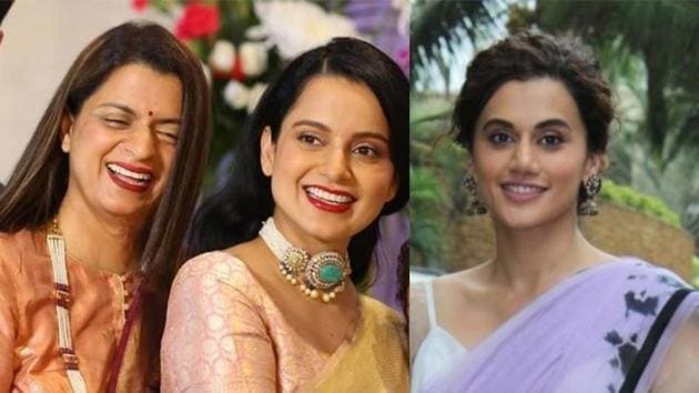 Taapsee Pannu did not mince any words while sharing her opinion about Kangana Ranaut and her sister Rangoli Chandel on No Filter Neha.