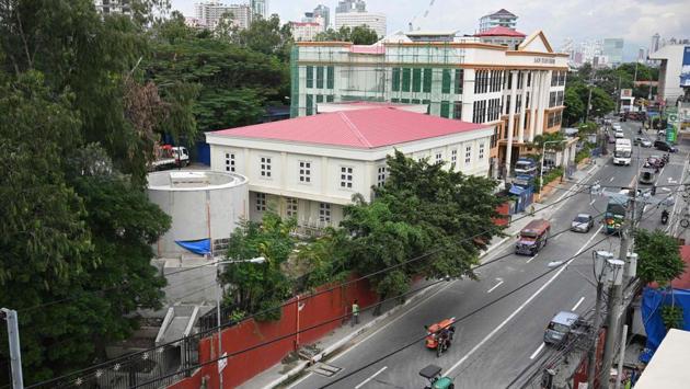 A view of the El Deposito entrance (L),and museum building. The opening comes in the run-up to the 500th anniversary in 2021 of explorer Ferdinand Magellan’s arrival in the Philippines during the first successful circumnavigation of the Earth.He claimed the archipelago for Spain, which would rule the Philippines as a colony for nearly the next 400 years. (Ted ALJIBE / AFP)