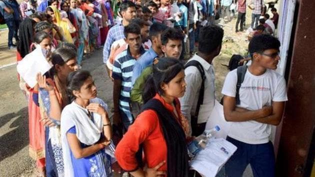 As many as 50 candidates, who completed their diploma in elementary teachers training from JK, have been forced to run from pillar to post to establish their eligibility to participate in the ongoing recruitment for the vacant 68,500 posts of assistant teachers in UP.(PTI/file/representative)