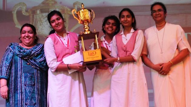 The host school was adjudged the best team. Shirin Vetticad and Nandini Parashar of CJM were declared the best, second-best speakers.(HT)