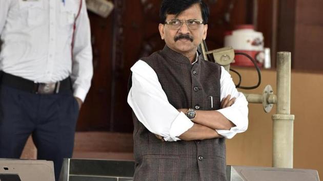 Raut is set for a meeting with NCP president Sharad Pawar on Thursday afternoon to discuss contours of a Sena-NCP-Congress government. (Sanjeev Verma/HT Photo) Raut is set for a meeting with NCP president Sharad Pawar on Thursday afternoon to discuss contours of a Sena-NCP-Congress government. (Sanjeev Verma/HT Photo)