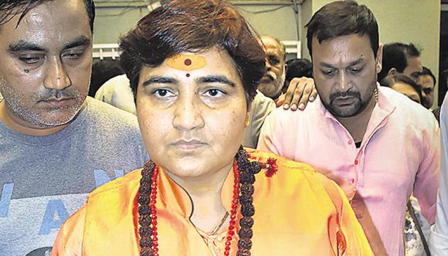 Pragya Thakur, an accused in the 2008 Malegaon bomb blast case in Maharashtra, is one of the 21 members of the Parliamentary Consultative Committee of the Ministry of Defence headed by defence minister Rajnath Singh. (PTI FILE) Pragya Thakur, an accused in the 2008 Malegaon bomb blast case in Maharashtra, is one of the 21 members of the Parliamentary Consultative Committee of the Ministry of Defence headed by defence minister Rajnath Singh. (PTI FILE)