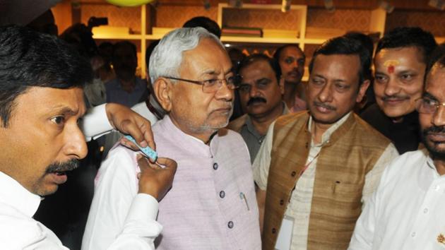 Bihar Chief Minister Nitish Kumar has said he won’t campaign for the Jharkhand assembly election. (HT Photo) Bihar Chief Minister Nitish Kumar has said he won’t campaign for the Jharkhand assembly election. (HT Photo)