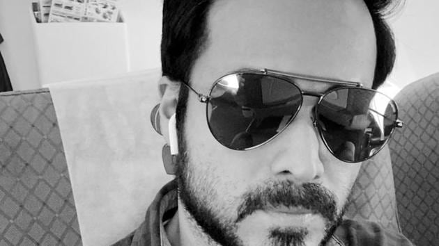 Emraan Hashmi on a flight to Delhi. Emraan Hashmi on a flight to Delhi.