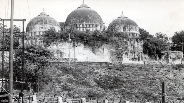 The court accepts that both Hindus and Muslims have shown evidence of worship at the Masjid after 1857.(HT Archive)