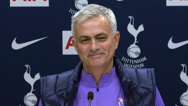 Newly appointed Tottenham Hotspur manager Jose Mourinho during a press conference. (AP) Newly appointed Tottenham Hotspur manager Jose Mourinho during a press conference. (AP)