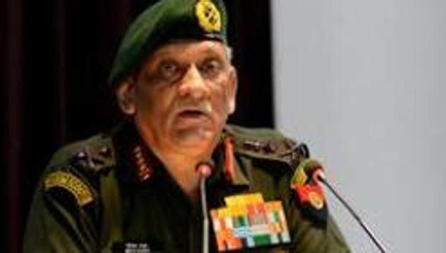 Army Chief General Bipin Rawat and his other principals at Army HQ have decided to bring in a code of conduct for the Army(ANI Photo)