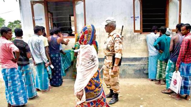 BJP believes that a nationwide NRC is necessary for stepping up national security and rejects the Opposition’s charge that the exercise is aimed at singling out minorities. (AP Photo) BJP believes that a nationwide NRC is necessary for stepping up national security and rejects the Opposition’s charge that the exercise is aimed at singling out minorities. (AP Photo)