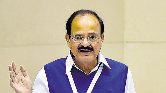 Rajya Sabha Chairman M Venkaiah Naidu on Friday said that notices given by members for raising issues of public importance during the Zero Hour would lapse if protests forced the adjournment of the House.(PTI Photo)