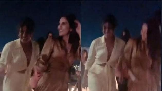 Check out the video showing Priyanka Chopra and Vaani Kapoor grooving to Ghungroo.