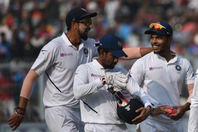 Ishant Sharma and Umesh Yadav who took 5 wicket in each innings in the test series against Bangladesh. (Samir Jana / Hindustan Times)