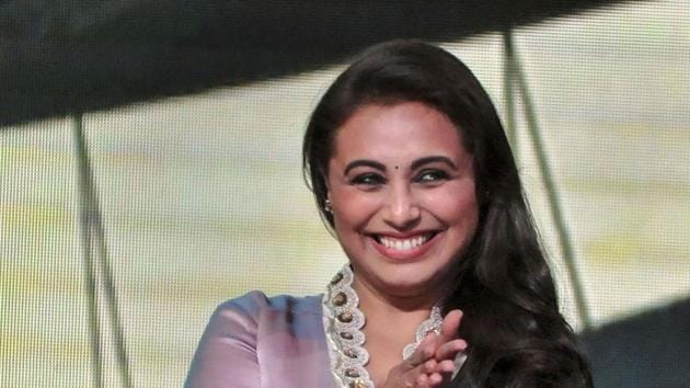 Rani Mukerji at a promotional event for Mardani 2 during a TV show Dadagiri, at Rajarhat outskirts of Kolkata.(PTI) Rani Mukerji at a promotional event for Mardani 2 during a TV show Dadagiri, at Rajarhat outskirts of Kolkata.(PTI)