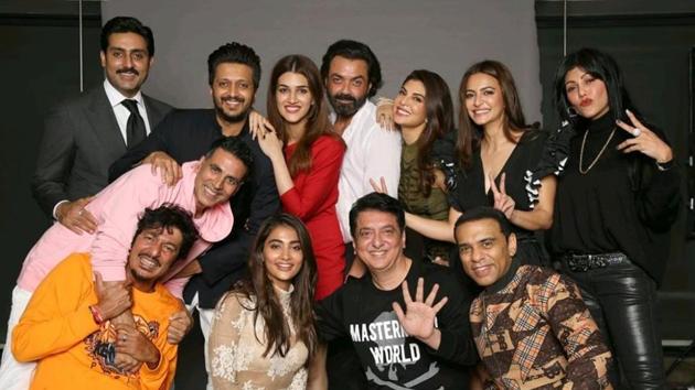 The Housefull 4 cast along with a few previous franchise members celebrated the success of Housefull 4 on Sunday.