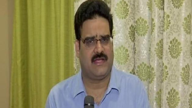 Andhra Pradesh BJP unit spokesperson Lanka Dhinakaran said Chief Minister YS Jagan Mohan Reddy’s government was unable to realise the importance of mother tongue Telugu.(ANI)