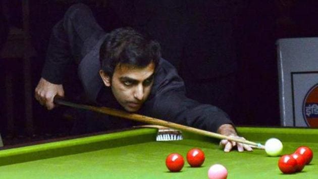 File photo of Pankaj Advani.(PTI)