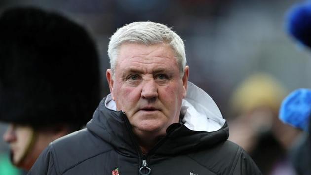 Newcastle United manager Steve Bruce before the match. (REUTERS) Newcastle United manager Steve Bruce before the match. (REUTERS)