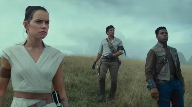 Daisy Ridley in a still from Star Wars: Rise of Skywalker. Daisy Ridley in a still from Star Wars: Rise of Skywalker.
