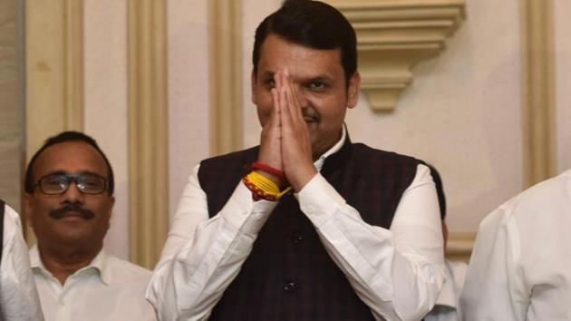 Devendra Fadnavis resigns as Maharashtra CM(Satish Bate/HT Photo) Devendra Fadnavis resigns as Maharashtra CM(Satish Bate/HT Photo)