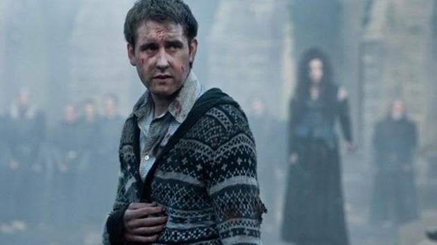 Matthew Lewis in a still from Harry Potter and the Deathly Hallows: Part II.