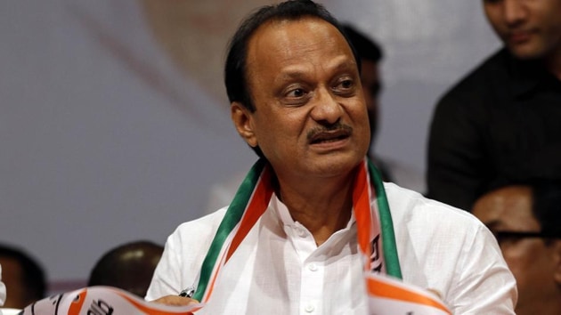 NCP’s Ajit Pawar resigns as deputy Maharashtra CM.(Rahul Raut/HT PHOTO) NCP’s Ajit Pawar resigns as deputy Maharashtra CM.(Rahul Raut/HT PHOTO)