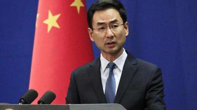 Chinese Foreign Ministry spokesman Geng Shuang(AP file photo) Chinese Foreign Ministry spokesman Geng Shuang(AP file photo)