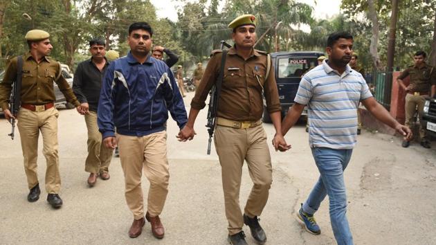 Five senior Home Guard officials were arrested in the case on November 20, 2019.(Virendra Singh Gosain/HT PHOTO)