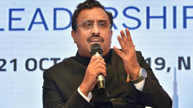 BJP National General Secretary Ram Madhav(PTI photo) BJP National General Secretary Ram Madhav(PTI photo)