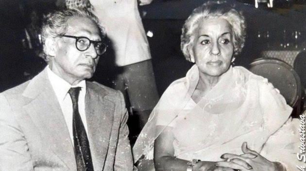 Abhishek Bachchan has shared a picture of Harivansh Rai Bachchan on his birth anniversary.