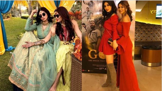 Mouni Roy and Aashka Goradia share a close bond and might soon work together in a project.