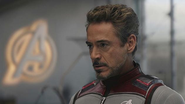 Robert Downey Jr as Tony Stark in a still from Avengers: Endgame. Robert Downey Jr as Tony Stark in a still from Avengers: Endgame.