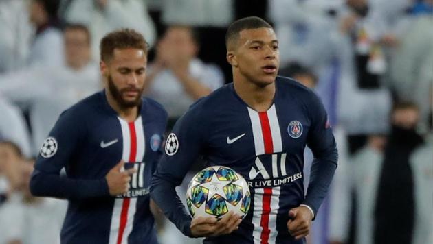 Champions League Neymar Kylian Mbappe star as PSG snatch