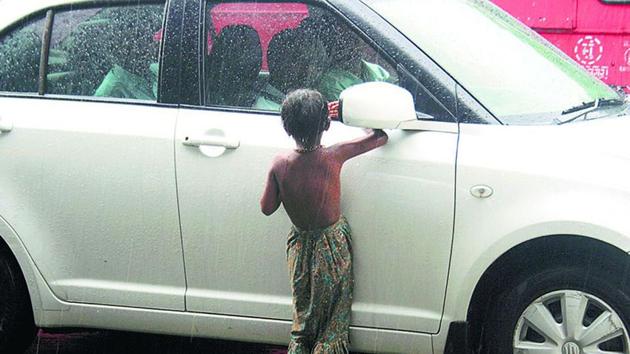 It makes me wonder: How many of us can look away from a child begging on the street? How can we not care knowing that they haven’t eaten for days? How does it not bother us that they work in restaurants and homes, when they should be studying (and even playing) instead?(HT photo)