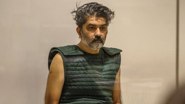Shankar Hangud, wearing a personal safety vest, appears in the Placer County Superior Court in Roseville, California.(AP file photo) Shankar Hangud, wearing a personal safety vest, appears in the Placer County Superior Court in Roseville, California.(AP file photo)