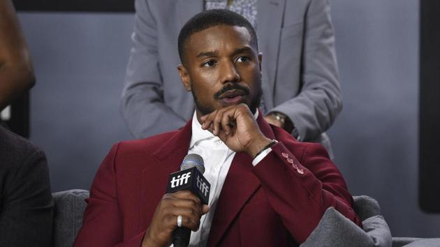 Michael B. Jordan attends a press conference for Just Mercy.(Evan Agostini/Invision/AP)