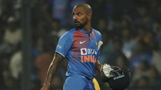 File image of Shikhar Dhawan(AP)