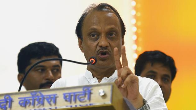 Nationalist Congress Party (NCP) leader Ajit Pawar(Pratik Chorge/Hindustan Times photo) Nationalist Congress Party (NCP) leader Ajit Pawar(Pratik Chorge/Hindustan Times photo)