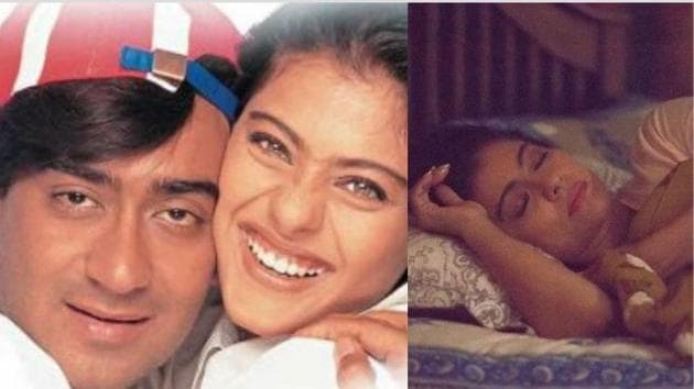 Ajay Devgan Juhi Chawla Xxx Video - 22 years of Ishq: Ajay Devgn asks Kajol 'neend churayi meri kisne o sanam',  here's her hilarious response | Bollywood - Hindustan Times