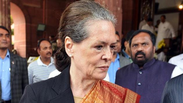 On the situation in Jammu and Kashmir, Congress chief Sonia Gandhi said democracy was “subverted” when Article 370 was abrogated three months ago under the “blatantly false promise” of a new beginning in Jammu, Kashmir and Ladakh. (ANI Photo) On the situation in Jammu and Kashmir, Congress chief Sonia Gandhi said democracy was “subverted” when Article 370 was abrogated three months ago under the “blatantly false promise” of a new beginning in Jammu, Kashmir and Ladakh. (ANI Photo)