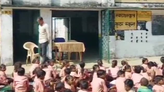 Block education officer Mukesh Rai said that he received information from locals that water was added to the milk and served to the children. (ANI) Block education officer Mukesh Rai said that he received information from locals that water was added to the milk and served to the children. (ANI)
