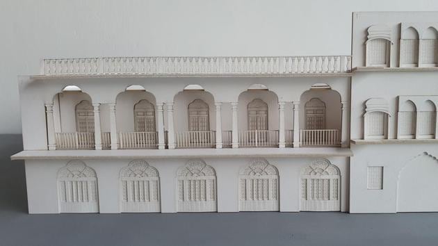 The exhibition presents various maps, images, film and miniatures of various houses of India and Korea. The exhibition presents various maps, images, film and miniatures of various houses of India and Korea.
