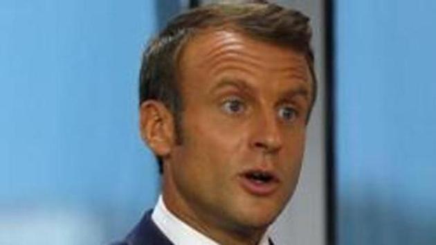 French President Emmanuel Macron.(REUTERS)