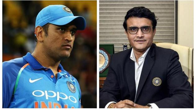 Sourav Ganguly talks about MS Dhoni.(Getty/PTI) Sourav Ganguly talks about MS Dhoni.(Getty/PTI)