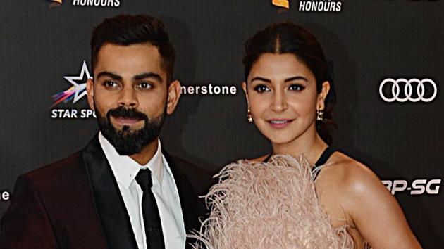 File image: Indian cricket skipper Virat Kohli along with his wife and Bollywood actress Anushka Sharma(ANI)