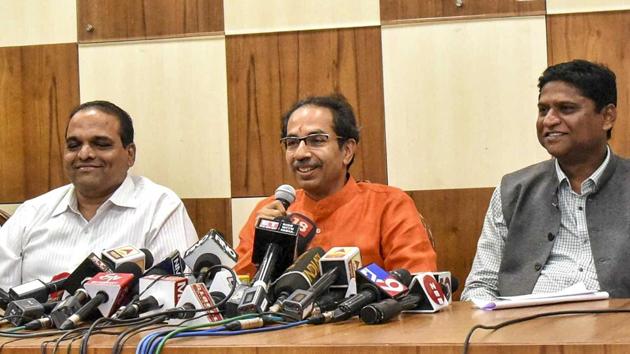The Maha Vikas Aghadi government, led by Uddhav Thackeray, will face a floor test in the Maharashtra assembly at 2 pm on Nov 30, 2019.(HT Photo)