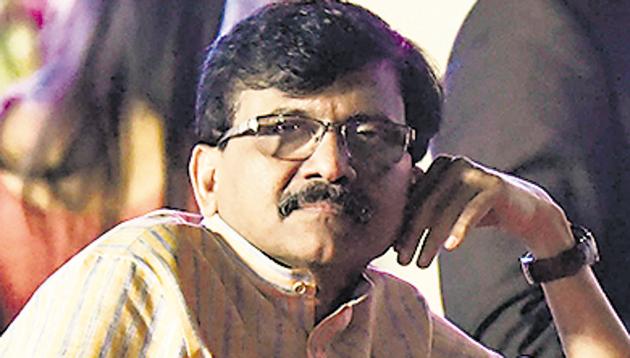 Shiv Sena’s Sanjay Raut has played a key role in the formation of the Uddhav Thackeray-led Maha Vikas Aghadi government inMaharashtra.(Anshuman Poyrekar/HT Photo)