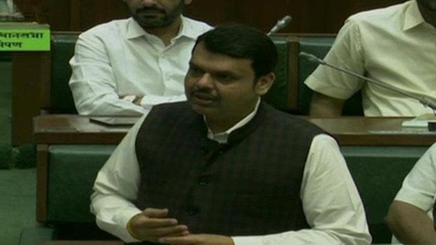 BJP’s Devendra Fadnavis was appointed as the leader of opposition in Maharashtra assembly on Sunday.(ANI Photo) BJP’s Devendra Fadnavis was appointed as the leader of opposition in Maharashtra assembly on Sunday.(ANI Photo)
