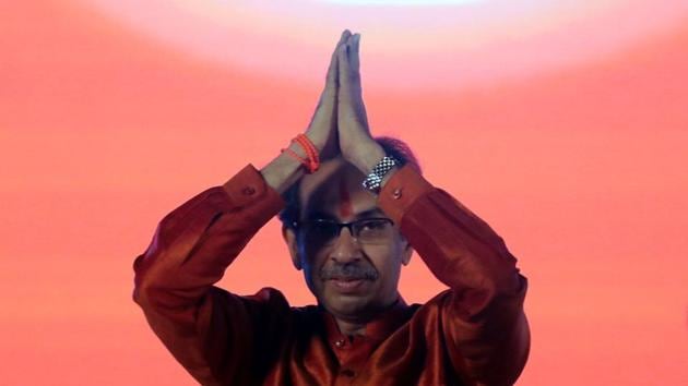 Maharashtra chief minister Uddhav Thackeray greets supporters after a swearing-in ceremony in Mumbai.(Photo: Reuters) Maharashtra chief minister Uddhav Thackeray greets supporters after a swearing-in ceremony in Mumbai.(Photo: Reuters)