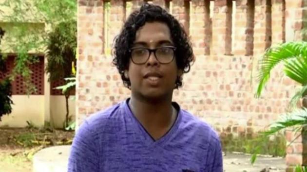 Ahlad, a 22-year-old Post Graduate student, approached the college authorities to get his room changed from men’s hostel with a revelation of the identity as ‘Transwoman’. (ANI) Ahlad, a 22-year-old Post Graduate student, approached the college authorities to get his room changed from men’s hostel with a revelation of the identity as ‘Transwoman’. (ANI)