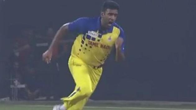 Ravichandran Ashwin in action during the Syed Mushtaq Ali Trophy. (Twitter) Ravichandran Ashwin in action during the Syed Mushtaq Ali Trophy. (Twitter)