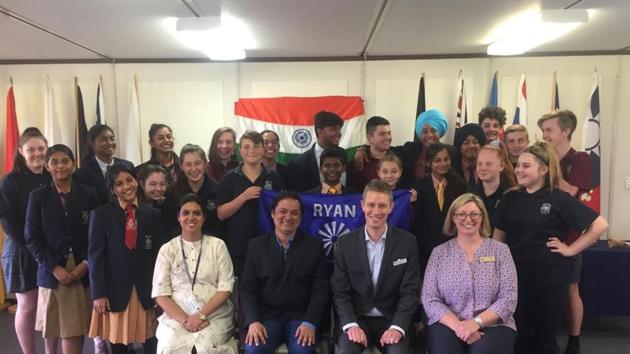 The Ryan Group of School recently organised a student study tour to Banksia Park International School, Adelaide, South Australia. (HT) The Ryan Group of School recently organised a student study tour to Banksia Park International School, Adelaide, South Australia. (HT)